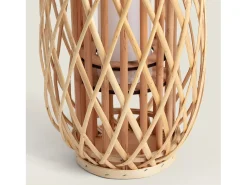 Lámpara de Mesa LED Ratán Big Alejandría Natural