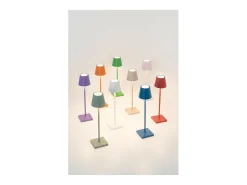 Lámpara de mesa LED recargable y regulable Poldina Pro Micro Lila con batería de hasta 12 horas