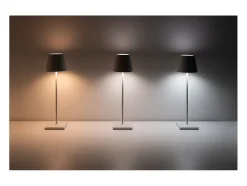 Lámpara de mesa LED recargable y regulable Zafferano - Poldina Pro Ocre - 2,2 W 2200-2700-3000 K