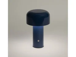 Lámpara de Mesa LED 2W Portátil Metal con Batería USB Recargable Zaipi Azul