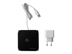 Lámpara de mesa LED Zafferano Poldina Pro Copper Leaf, recargable y regulable, con duración de batería de hasta 12 horas.