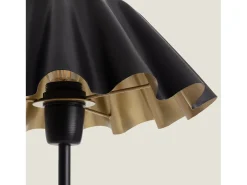 Lámpara de Mesa Metal Nallur Negro