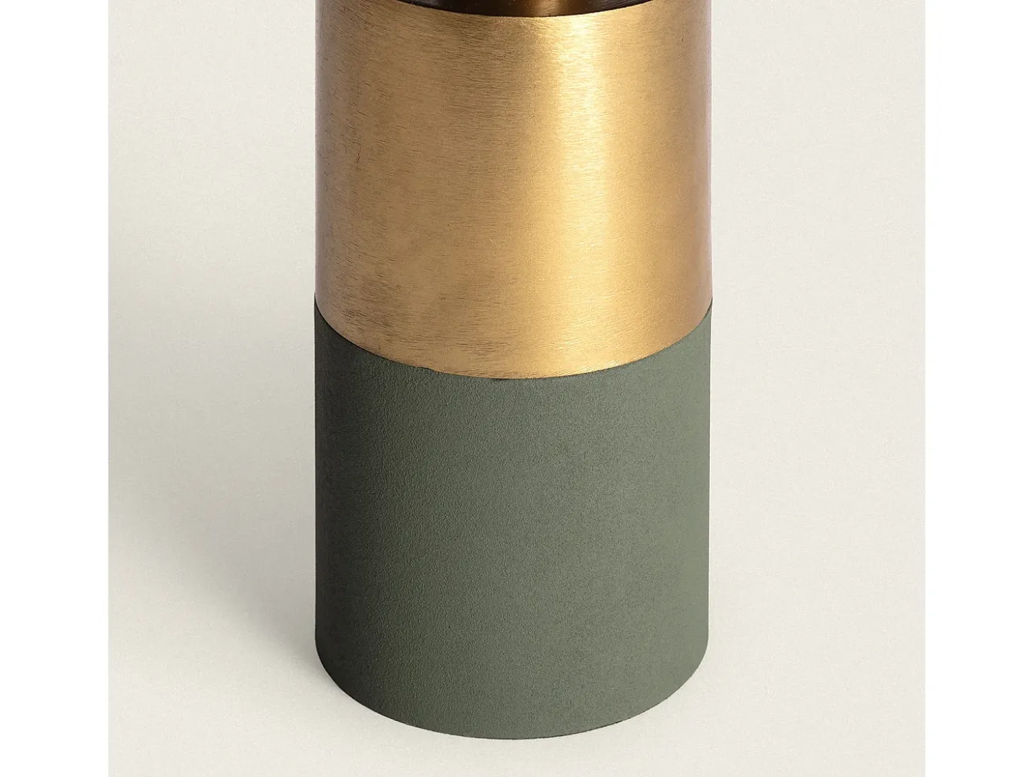 Lámpara de Mesa Metal Tanev Lis Verde Oliva