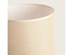 Lámpara de Mesa Metal y Tela Muka Verde Menta