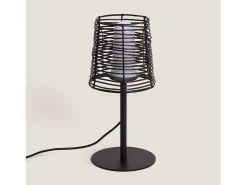 Lámpara de Mesa para Exterior Asha Marrón