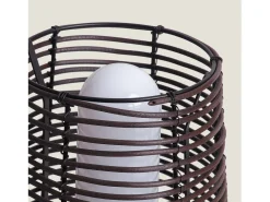 Lámpara de Mesa para Exterior Asha Marrón