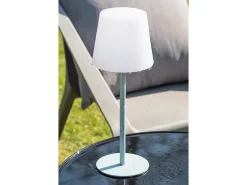 Lámpara de mesa para exterior - Azul suave