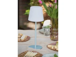 Lámpara de mesa para exterior - Azul suave
