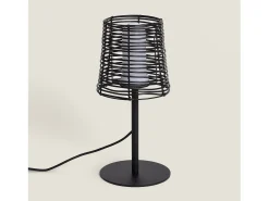 Lámpara de Mesa para Exterior Asha Negro