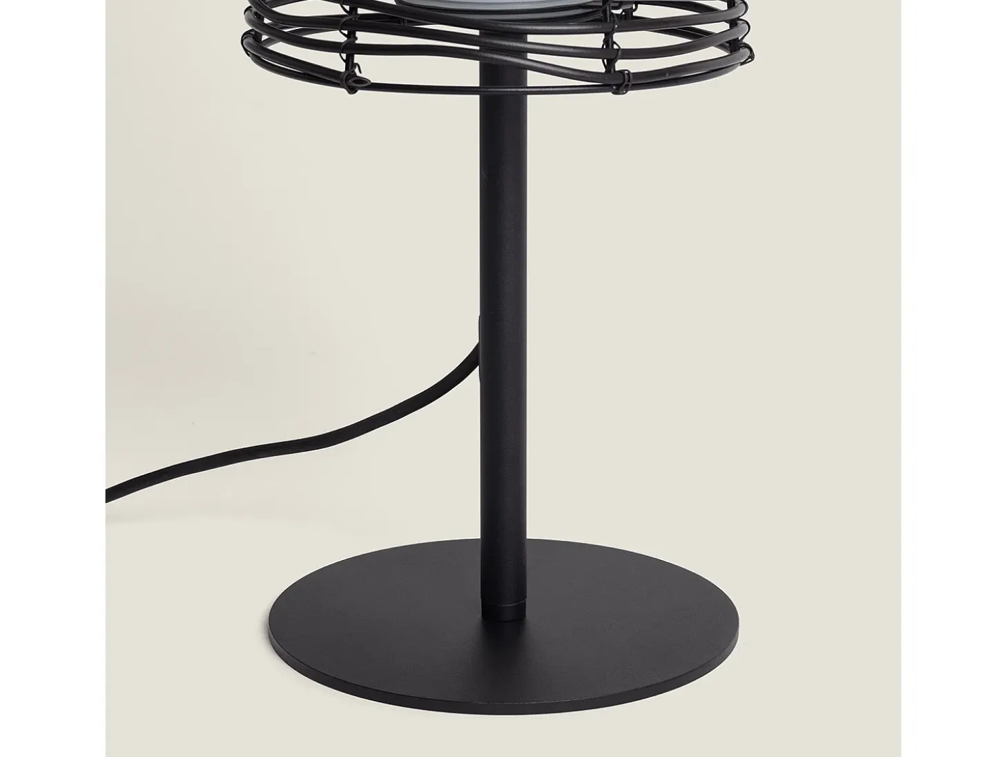 Lámpara de Mesa para Exterior Asha Negro