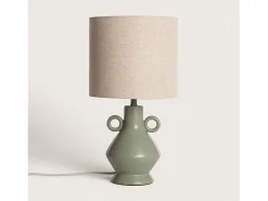 Lámpara de Mesa Resina Moudrost Verde Celadón