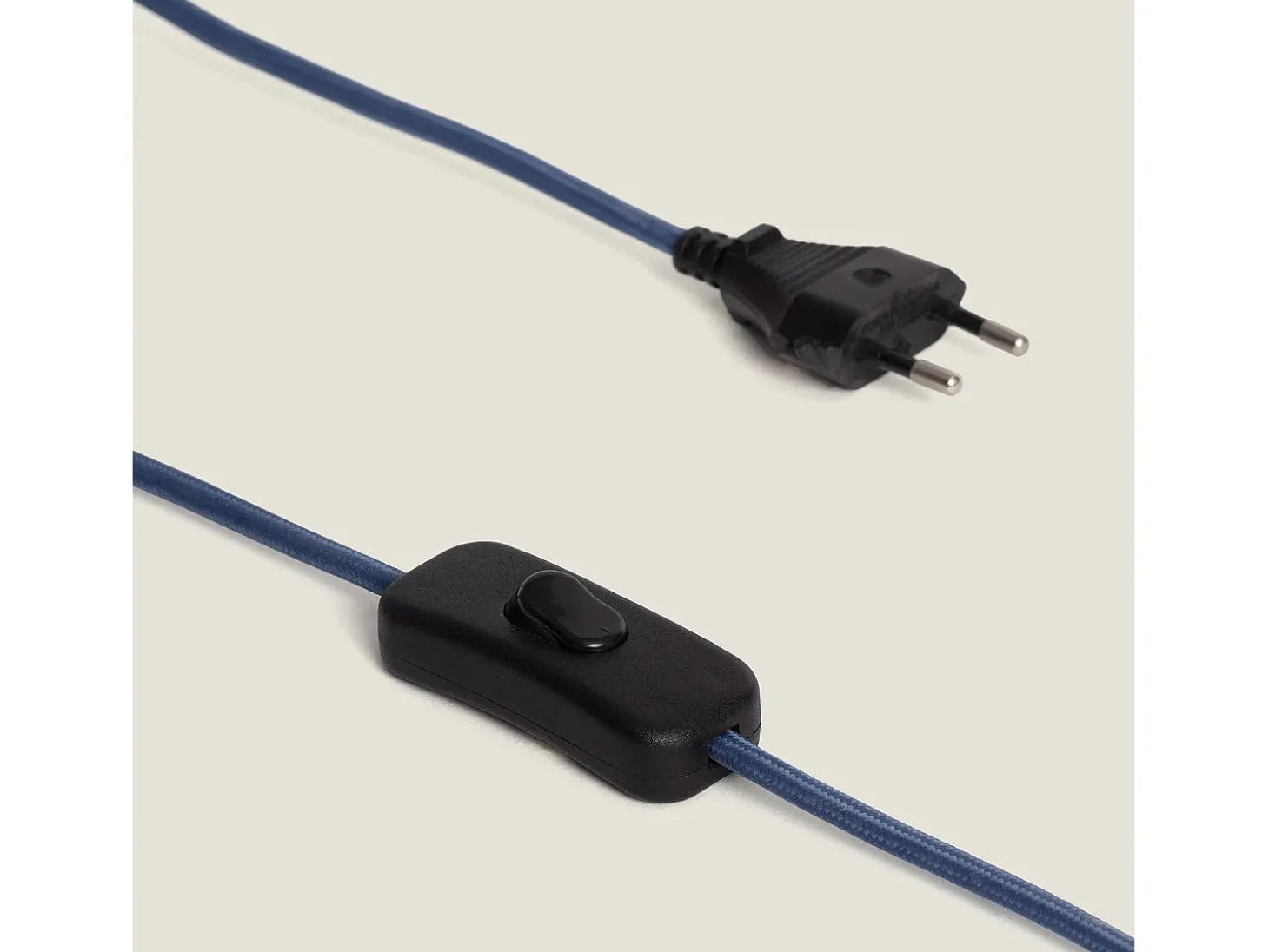 Lámpara de Mesa Resina Tinola Daleth Azul