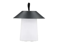 Lámpara de mesa Rubu LED para exterior color negro.