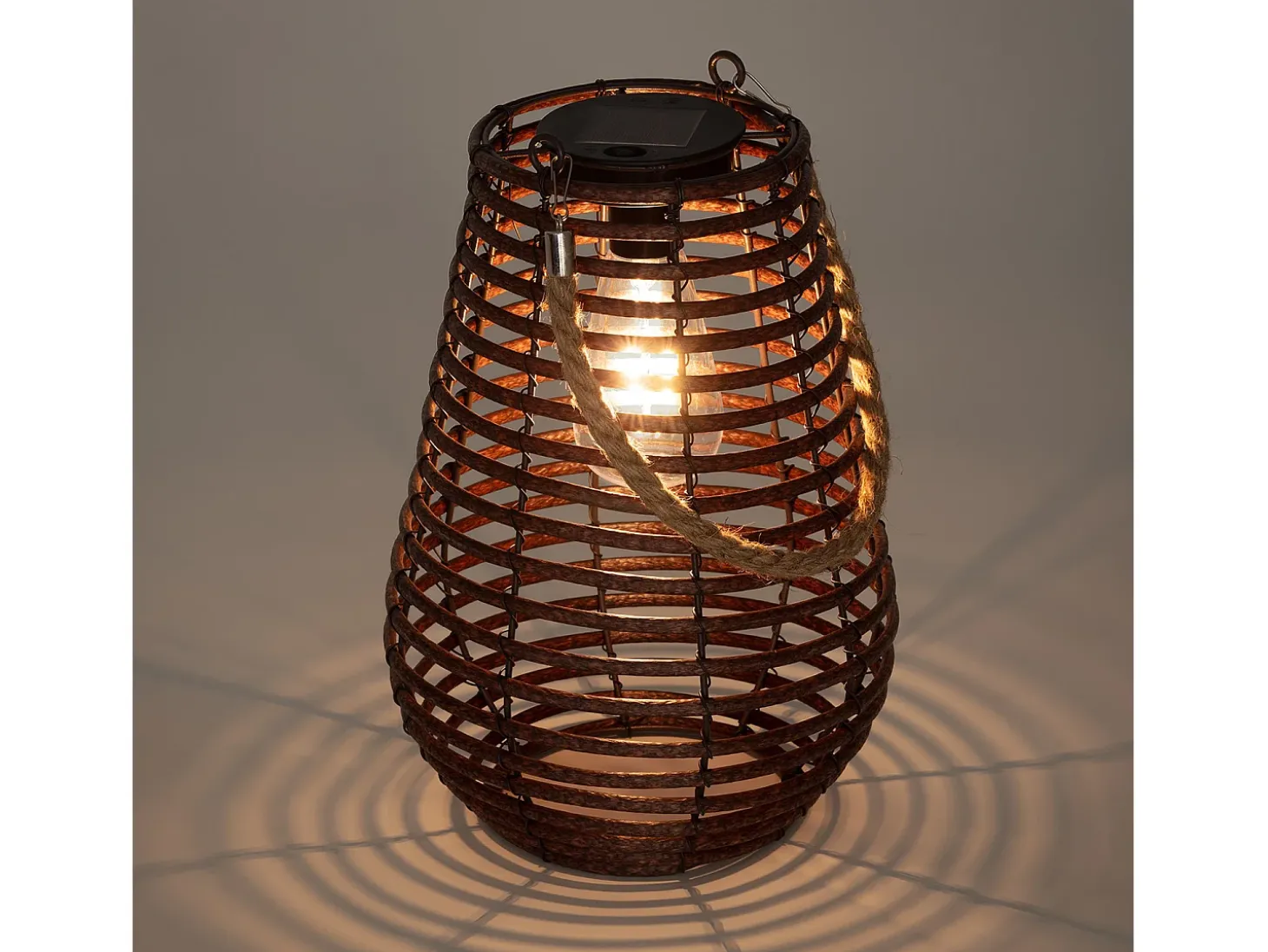Lámpara de Mesa Solar Exterior LED Raikot Natural