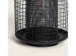 Lámpara de Mesa Solar Exterior LED Junín Negro