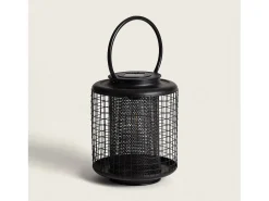 Lámpara de Mesa Solar Exterior LED Junín Negro