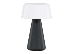 Lámpara de mesa Statford para exterior color negro.