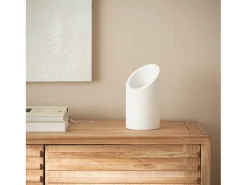Lámpara de Mesa Yeso Rise Uplighter Blanco