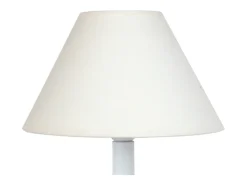 Lámpara de noche TOSEL ,madera,Blanco ,A42xD30xP30 cm