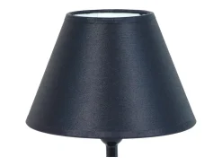 Lámpara de noche TOSEL ,madera,Negro ,A22xD16xP16cm