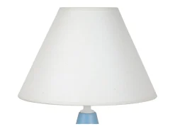Lámpara de noche TOSEL ,madera,Azul ,A32xD22xP22 cm