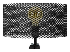 Lámpara de noche TOSEL ,madera,Negro ,A54xD30xP30cm