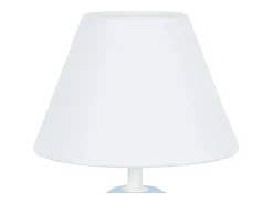 Lámpara de noche TOSEL ,madera,Azul ,A22xD16xP16cm
