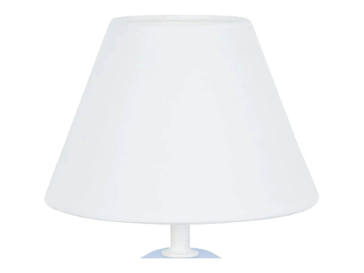Lámpara de noche TOSEL ,madera,Azul ,A22xD16xP16cm