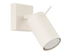 Lámpara de pared Briix moderno de acero - 1 fuentes luminosas 3000K - L.8 x A.8 cm - beige