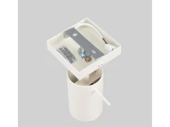 Lámpara de pared Briix moderno de acero - 1 fuentes luminosas 3000K - L.8 x A.8 cm - beige