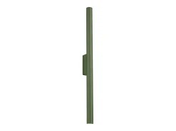 Lámpara de pared Brill moderno de acero - 2 fuentes luminosas 4000K - L.2,5 x A.50 cm - verde oliva