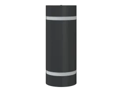 Lámpara de pared de exterior aluminio fundido negro ES383744