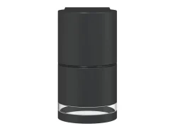 Lámpara de pared de exterior aluminio fundido negro ES612919