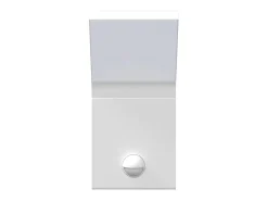 Lámpara de pared de exterior LED con sensor aluminio blanco ES121813