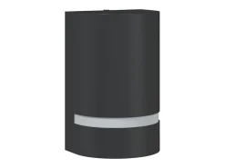 Lámpara de pared de exterior aluminio fundido negro ES215888
