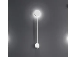 Lámpara de pared Eclipsia blanca - 525 x 85 x 64 mm GX53 - Elegante aplique de pared de metal