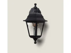 Lámpara de Pared Exterior Mini Villa Negro Negro