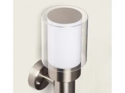 Lámpara de Pared Exterior Acero Inoxidable Martin Gris