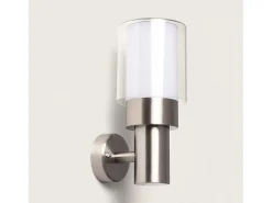 Lámpara de Pared Exterior Acero Inoxidable Martin Gris