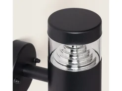 Lámpara de Pared Exterior LED 5W Acero Inoxidable Inti Black 4000K Blanco Neutro
