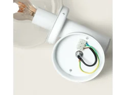 Lámpara de Pared Exterior Acero Jeyko Blanco