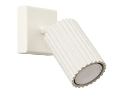 Lámpara de pared Gloow minimalista de aluminio - 1 fuentes luminosas 3000K - L.8 x A.8 cm - beige