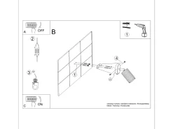 Lámpara de pared Gloow minimalista de aluminio - 1 fuentes luminosas 4000K - L.8 x A.16 cm - verde oliva