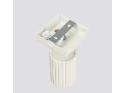 Lámpara de pared Gloow minimalista de aluminio - 1 fuentes luminosas 4000K - L.8 x A.8 cm - beige