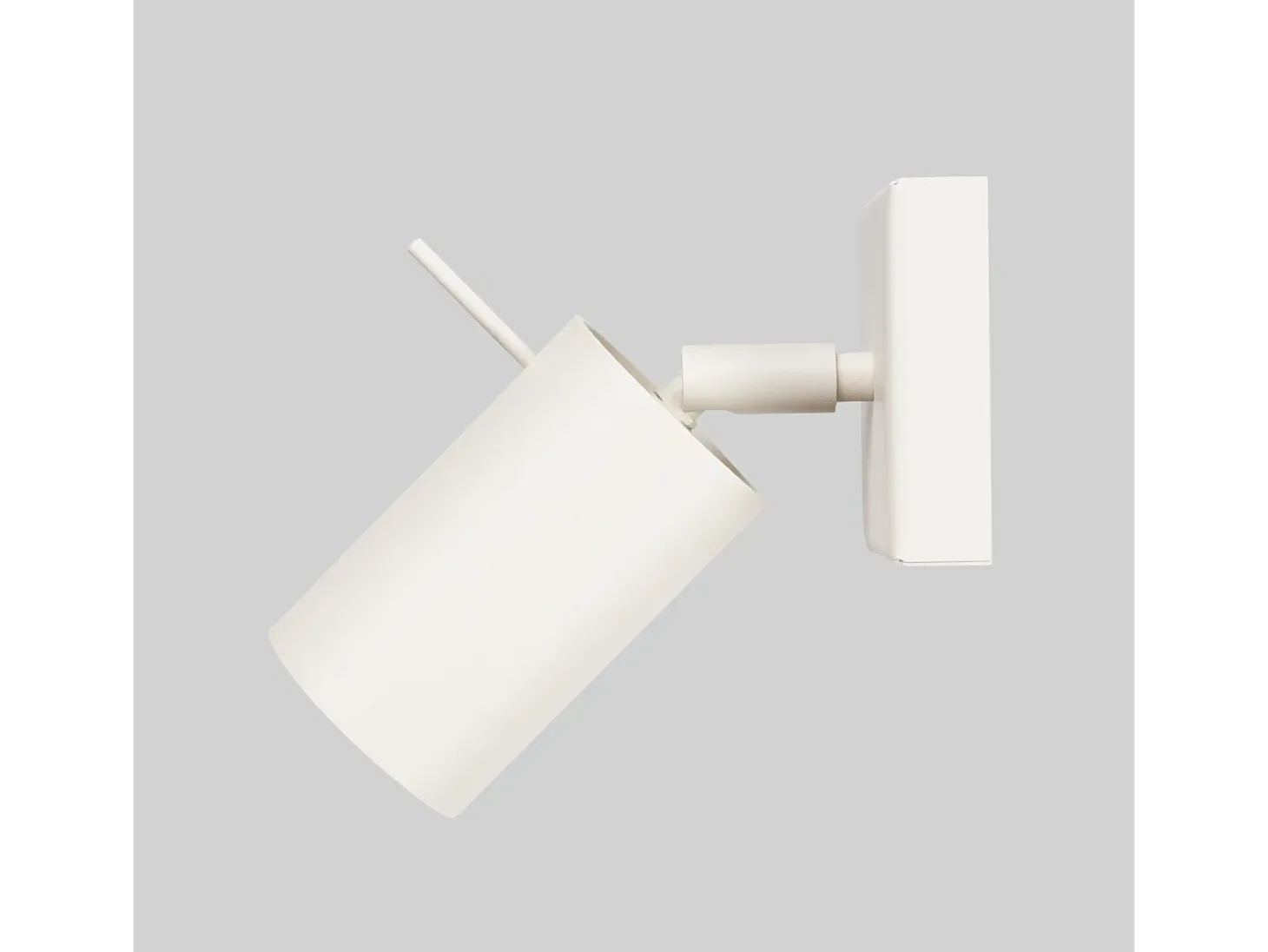 Lámpara De Pared Lagos Moderno De Acero - 1 Fuentes Luminosas - L.8 X A.8 Cm - Beige