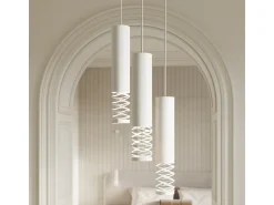 Lámpara De Pared Lami Moderno De Acero - 1 Fuentes Luminosas - L.8 X A.10 Cm - Blanco
