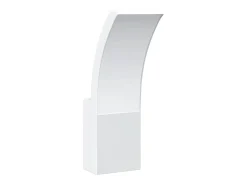 Lámpara de pared LED de exterior aluminio fundido blanco ES630453