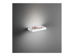 Lámpara de pared LED de pie negra con base de carga para teléfono móvil Perenz
