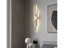Lámpara De Pared Led Toolight App1437-W Black Gold