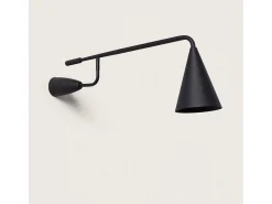 Lámpara de Pared LED 8W Aluminio Elise Negro